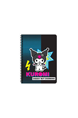Keskin Color Kuromi Kareli Defter | 16,5 x 22,5 cm | Spiralli – 80 Yaprak