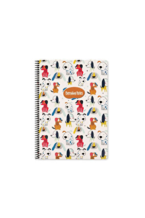 Keskin Color Animal Friends Çizgili Defter (16.5 x 22.5 cm)
