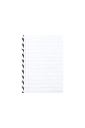 Keskin Color Peritozu Çizgili Stickerli Defter | 16,5 x 22,5 cm | Spiralli – 80 Yaprak