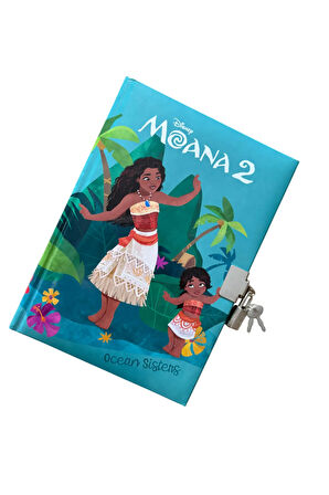 Keskin Color Moana Kilitli Hatıra Anı Defteri 14x20 cm – 80 Yaprak Sert Kapak