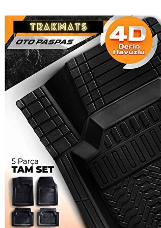 Volkswagen Golf 8 2022  UNİVERSAL OTO PASPAS 4D HAVUZLU YENİ ÜRETİM SİYAH ADK