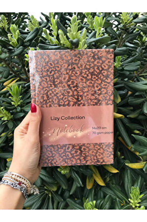 Atakids Lizy Leopar Desenli Süresiz Akademik Ajanda (70 yaprak 14*20)