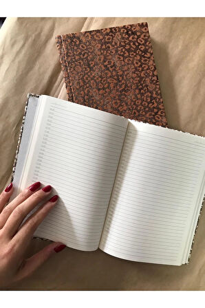 Atakids Lizy Leopar Desenli Süresiz Akademik Ajanda (70 yaprak 14*20)