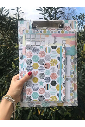 Atakids Lizy Sekreterlik Dosyası, Defter ve Haftalık Planlayıcı 3'lü Set