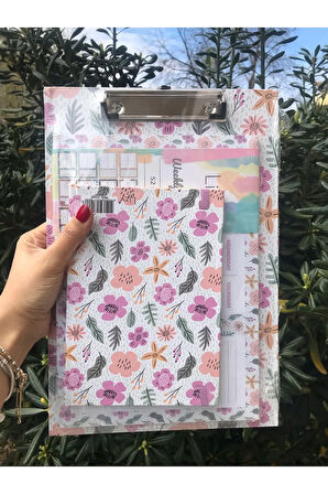 Atakids Lizy Sekreterlik Dosyası, Defter ve Haftalık Planlayıcı 3'lü Set