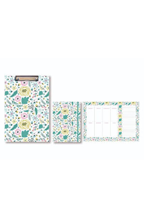 Atakids Lizy Sekreterlik Dosyası, Defter ve Haftalık Planlayıcı 3'lü Set