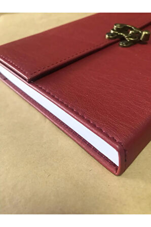 Atakids Lizy Vintage Deri Hediyelik, Vip Defter ve Kalem Seti