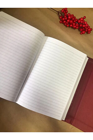 Atakids Lizy Vintage Deri Hediyelik, Vip Defter ve Kalem Seti