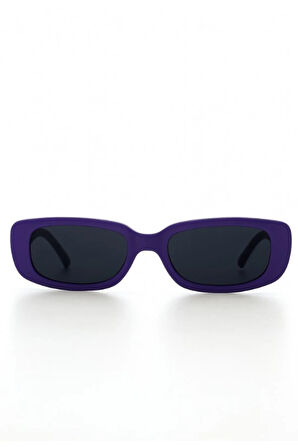 Sevimli Çocuk Güneş Gözlüğü Mor Cool Çerçeve UV 400 Korumalı CE Belgeli Kids Çocuk Güneş Gözlüğü