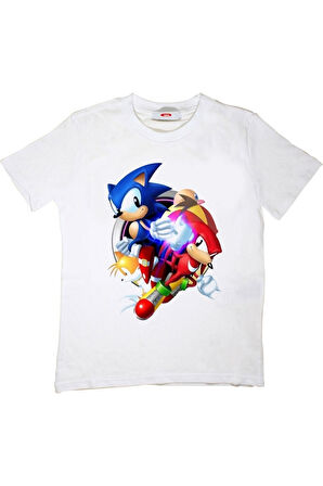 Sonic Baskılı Çocuk Tişörtü