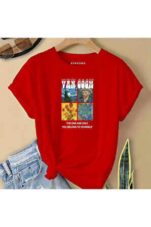 VAN GOGH BASKILI  ÇOCUK TİŞÖRT