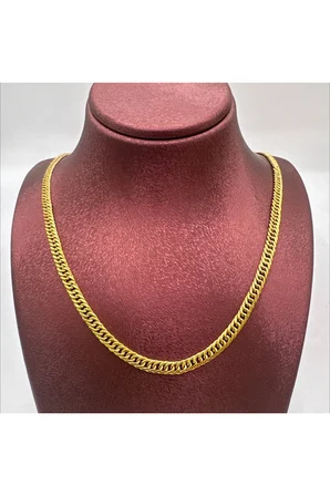 22 Ayar Altın Kolye Kartiyel 8.38gr 52 CM - Z00128