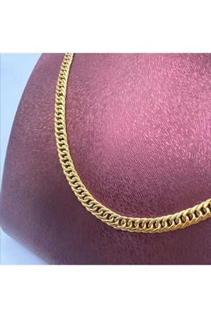 22 Ayar Altın Kolye Kartiyel 8.38gr 52 CM - Z00128