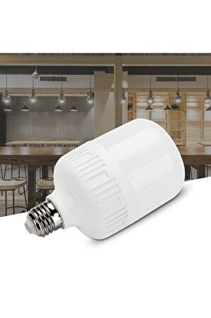 50w Büyük Boy Led Torch Ampul Manav Market Pazar Ampulleri 4 Adet