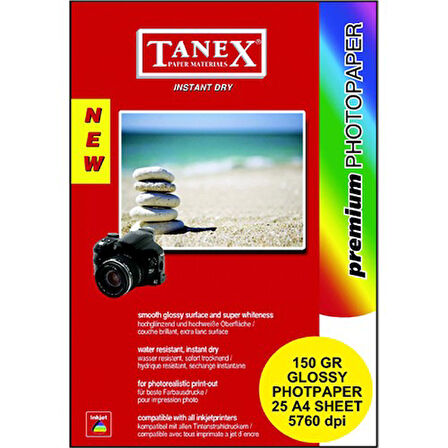 Tanex Fotoğraf Kağıt A4 150Gr A-4