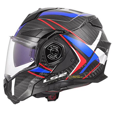 ADVANT X KARBON FUTURE II BEYAZ-MAVİ KASK