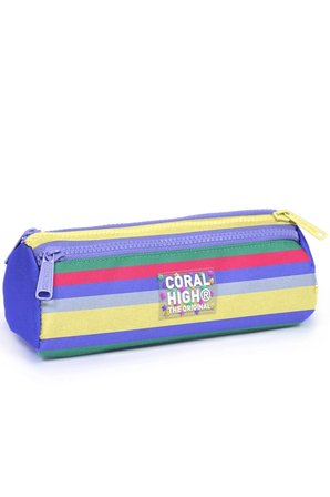 Kids Milka Gri Sarı Çizgi Desenli 3’lü Okul Çanta Seti SET0133202