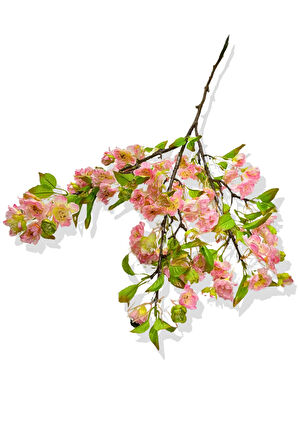 Yapay Çiçek 115 Cm Yeşil Yapraklı Lux Bahar Dalı