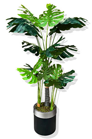 Monstera Yapay Ağaç 3 Gövde 170-175 Cm