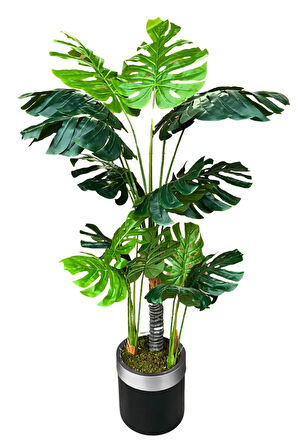 Monstera Yapay Ağaç 3 Gövde 170-175 Cm