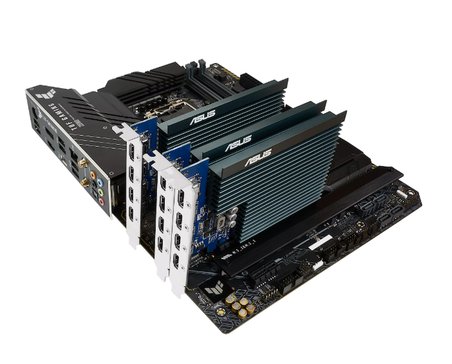 ASUS GEFORCE GT730-4H-SL-2GD5 2GB DDR5 64BIT 4XHDMI EKRAN KARTI