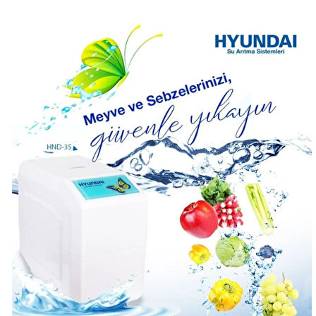 Hyundai Hnd-35 Su Arıtma Cihazı Pompasız Mineral Filtre Hediyeli