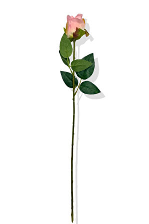 Yapay Tek Dal Gül 50 Cm