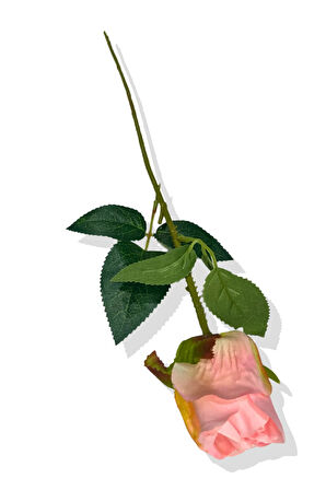 Yapay Tek Dal Gül 50 Cm