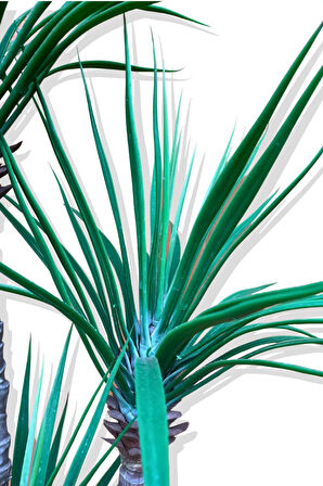 Yapay 3 Gövde Madagaskar Ejderha Ağacı 150 Cm