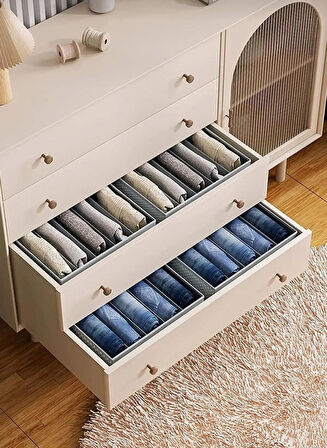 Modern Çok Bölmeli Dolapiçi Organizer
