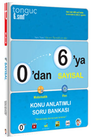 0'dan 6'ye Sayısal Konu Anlatımlı Soru Bankası