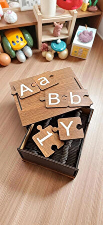 Ahşap Eğitici Puzzle