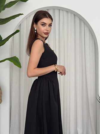 Aesco Kiyen Midi Elbise