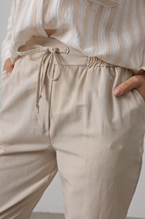 Aesco Pantolon - Taş