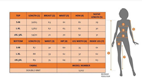 Aesco Kadın Kısa Kollu Bisiklet Yaka Viskon Iki Iplik Bluz Ve Pantolon Ikili Takım