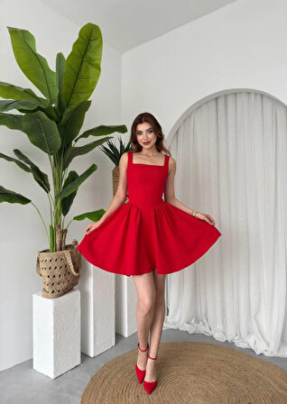 Aesco Dreas Fiyon Detaylı Elbise