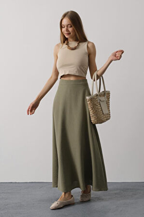 Aesco Keten Etek - Haki