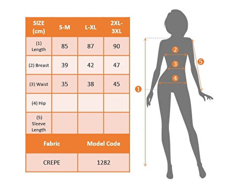 Aesco Kadın Kısa Kollu Kruvaze Yaka Papatya Baskılı Krep Elbise