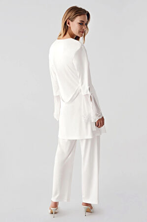 Aesco Freshness 322 Kadın Sabahlıklı Pijama Takımı