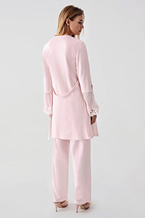 Aesco Freshness 322 Kadın Sabahlıklı Pijama Takımı