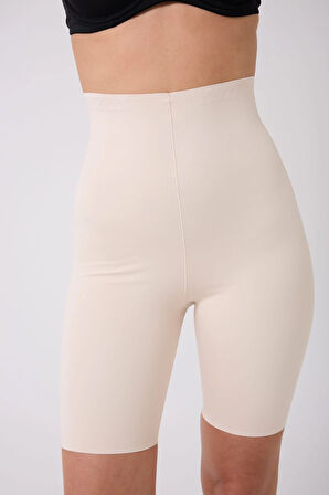 Aesco Freshness 1007 Lazer Kesim Silikonlu Yüksek Bel Şort Korse