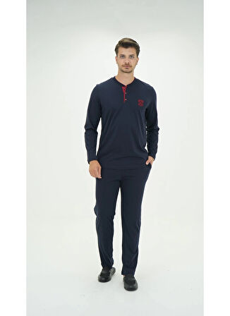 Aesco D'S Damat 01005 Uzun Kol Pijama Takımı