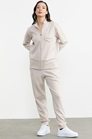 Aesco Sementa 76282 Taş Detaylı Scuba Eşofman Takım