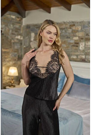 Aesco Aqua 26352 Sabahlıklı Pıjama Takımı