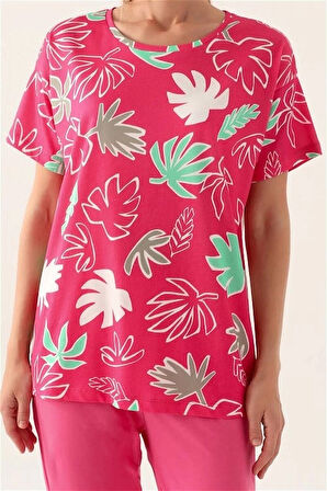 Aesco RolyPoly 3386-S Kadın Kısa Kol Pijama Takımı