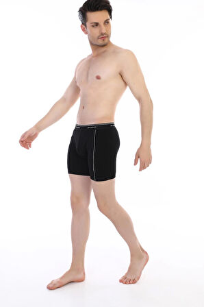 Aesco Çift Kaplan 855 Uzun Erkek Boxer