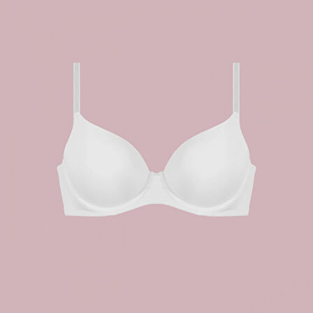 Aesco Nurteks 1490 Çift Dolgulu İki Beden Büyüten Sütyen