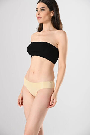 Aesco Miss fit 12583 Lazer Kesim Silikonlu Slip