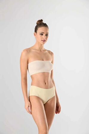 Aesco Miss fit 12596 Lazer Kesim Silikonlu Bato Slip