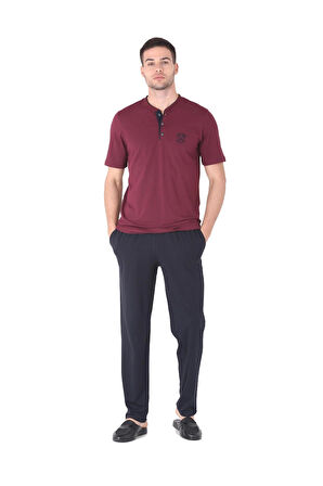 Aesco D'S Damat 224007 Erkek 5'li Eşofman Pijama Takım Seti